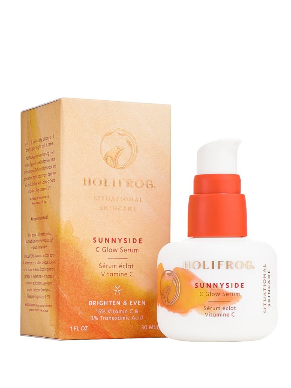 HoliFrog Sunnyside C Glow Serum 1oz